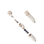 10/24, 3/16 Stainless steel high pressure fine atomization nozzles, textile factory humidifier nozzles, workshop dust removal and cooling, aquaculture mist line nozzles